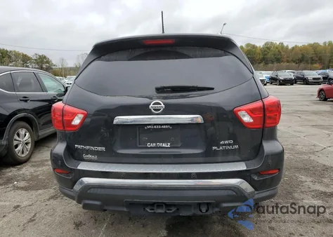 2017 Nissan Pathfinder S from USA, damaged, VIN 5N1DR2MM7HC658615
